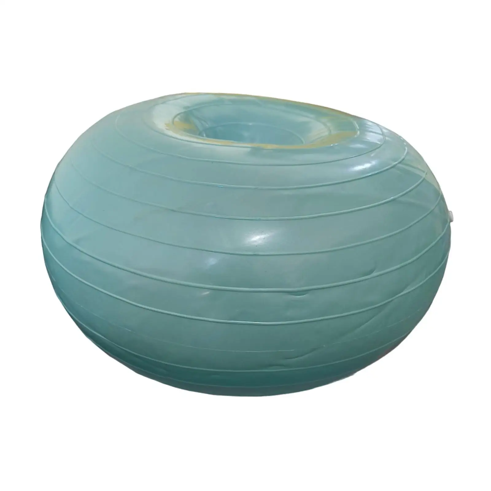 Надувной мяч для упражнений мяч-пончик из толстого ПВХ утолщенный йоги