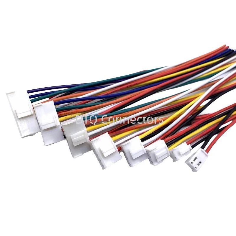 5 шт. JST VH 3 96 мм Шаг один гнездовой разъем проводной Кабельный соединитель 2P 4 6 8 10 Pin