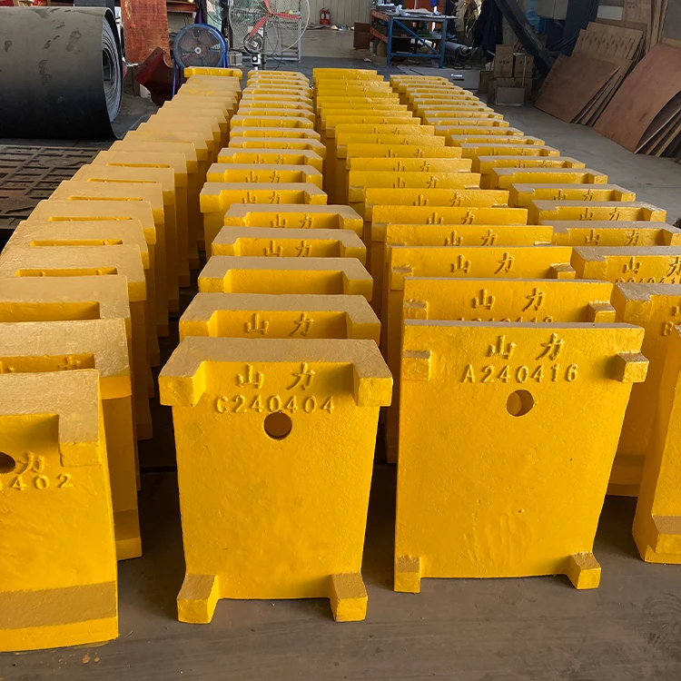 Вкладыш для литейной мельницы Запасные части износа Гираторная дробилка машины