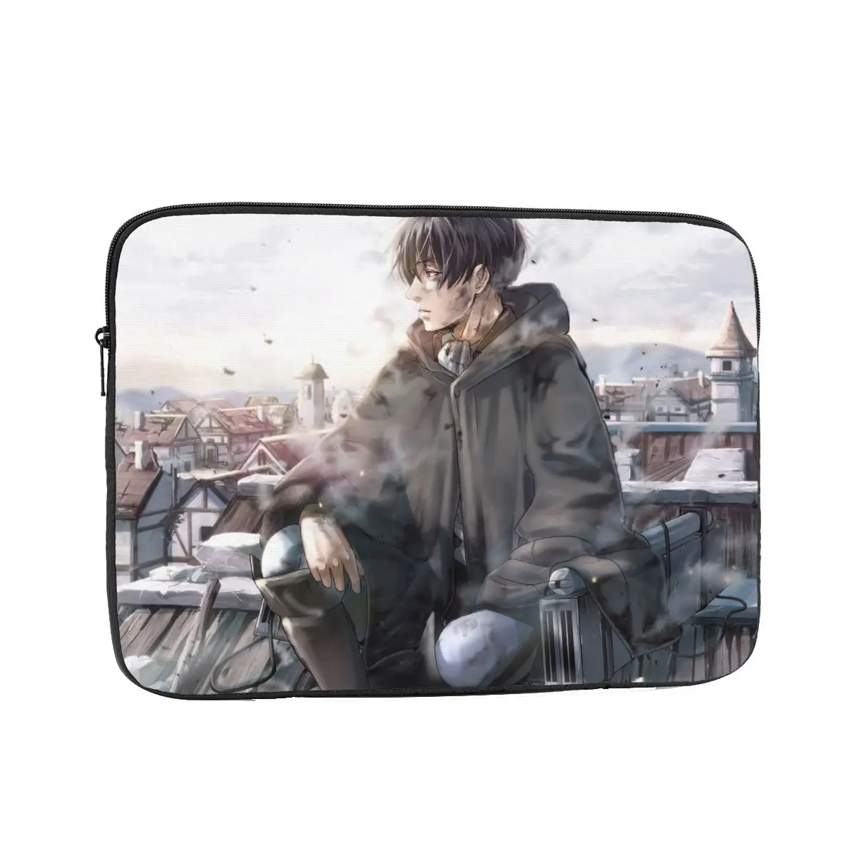 

Чехол для ноутбука с защитой от ударов для мужчин и женщин, аниме чехол для ноутбука 12, 13, 15, 17 дюймов, Леви и атаки Титанов