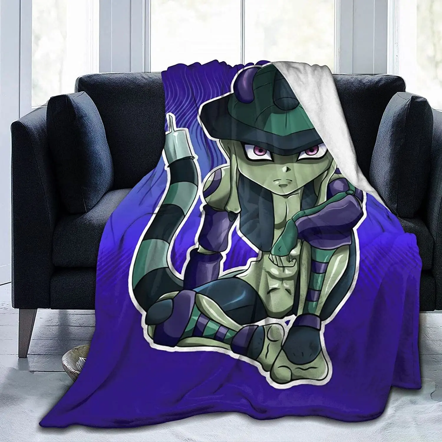 

Meruem Fluffy Soft and Comfortable Blanket, Anime Warm Embrace of Sympathy