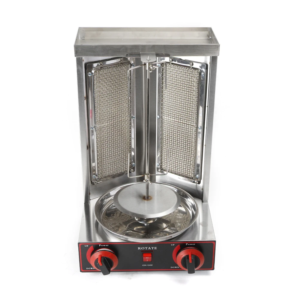 

Gas Vertical Broiler Shawarma Machine Spinning Doner Kebab Gyro Grill