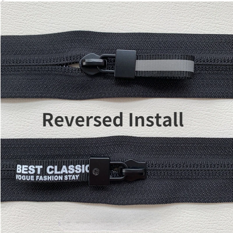 10 шт. 5 # ленточный шнур съемник молнии для нейлоновой ленты печатная бирка