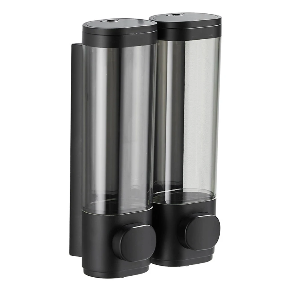 

Hand Wash Dispenser 300ml Wall Mounted Punch Free Clear Home Hotel Bar Washroom Toilet Cleaning Supplies Storage Container