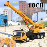 124 rc truck bulldozer wheel shovel loader tractor model engineering car 10 channel radio controlled cars toys for boys