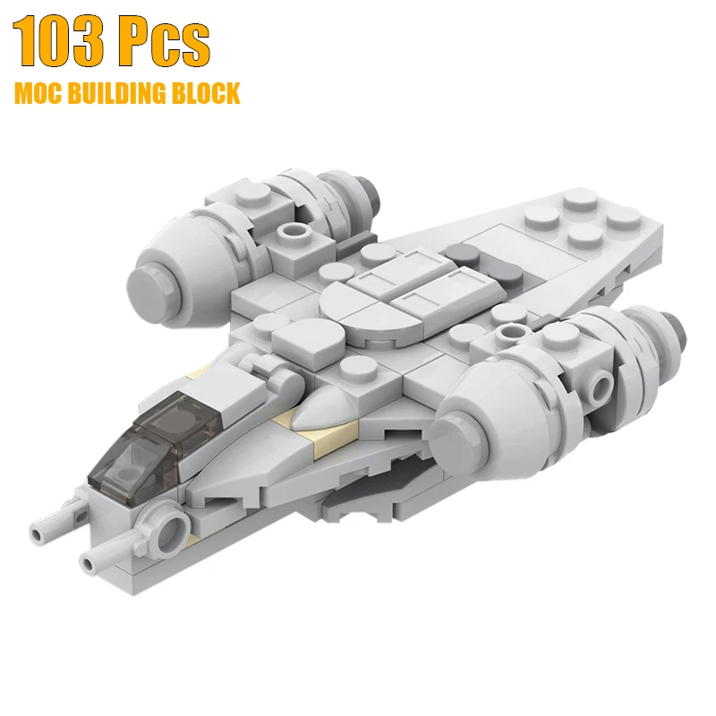 Строительные блоки MOC Mini Micro для бритвы крест серия Звездные войны идея сделай сам