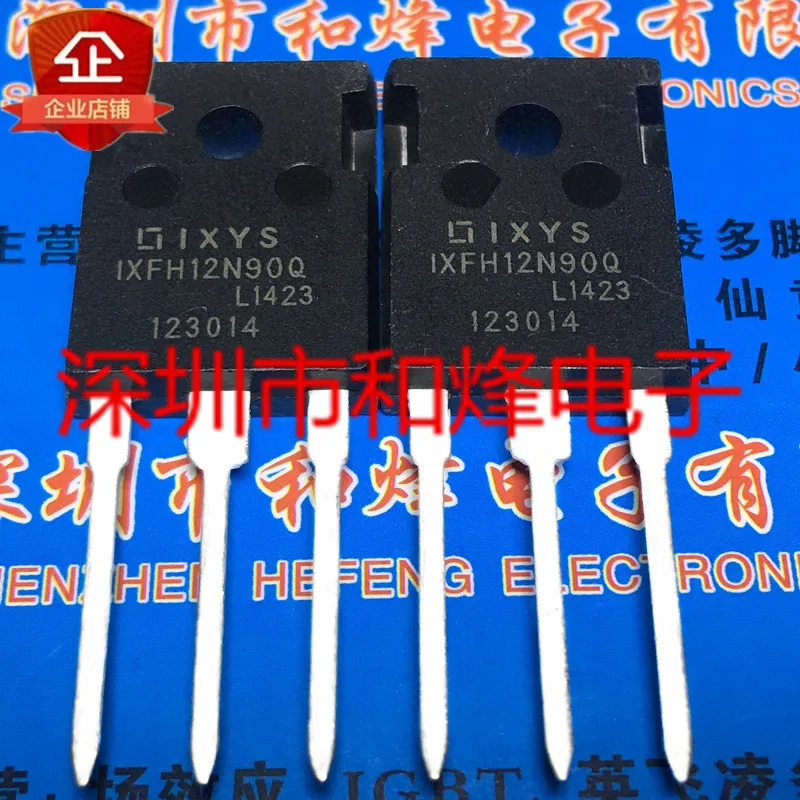 

Free shipping IXFH12N90Q TO-247 900V 12A 10PCS