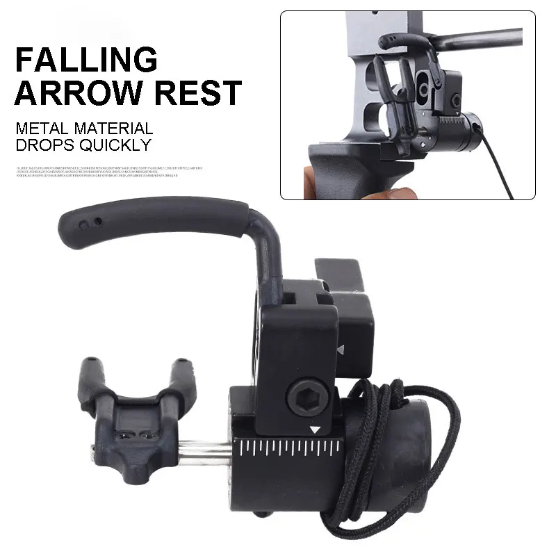 

Arrow Rack Composite Pulley Bow and Arrow Outdoor Archery with Vice String Buckle Black Arrow Rack Shooting Outdoor Sports