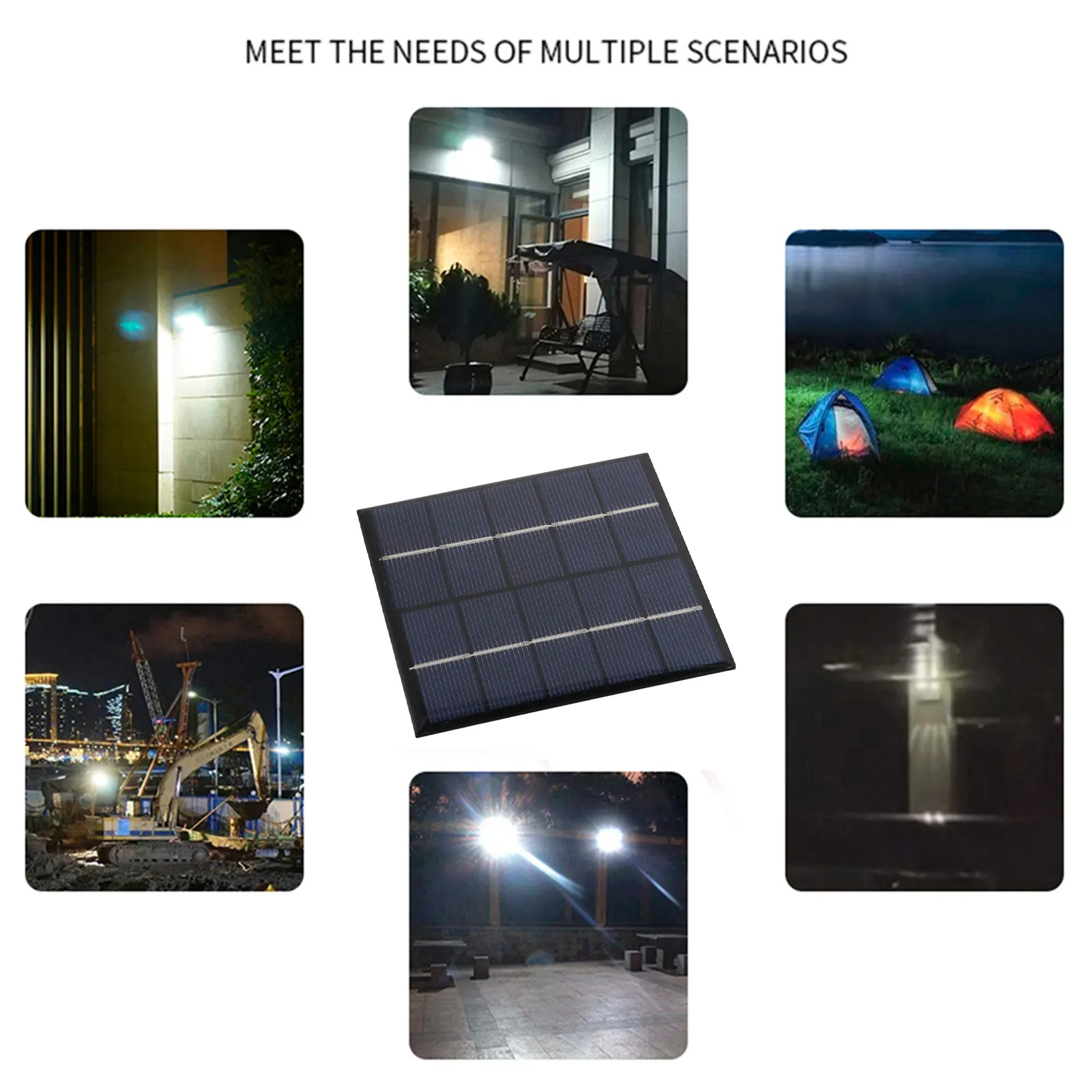 Наружная солнечная панель 3 Вт 5 В портативное быстрое зарядное устройство