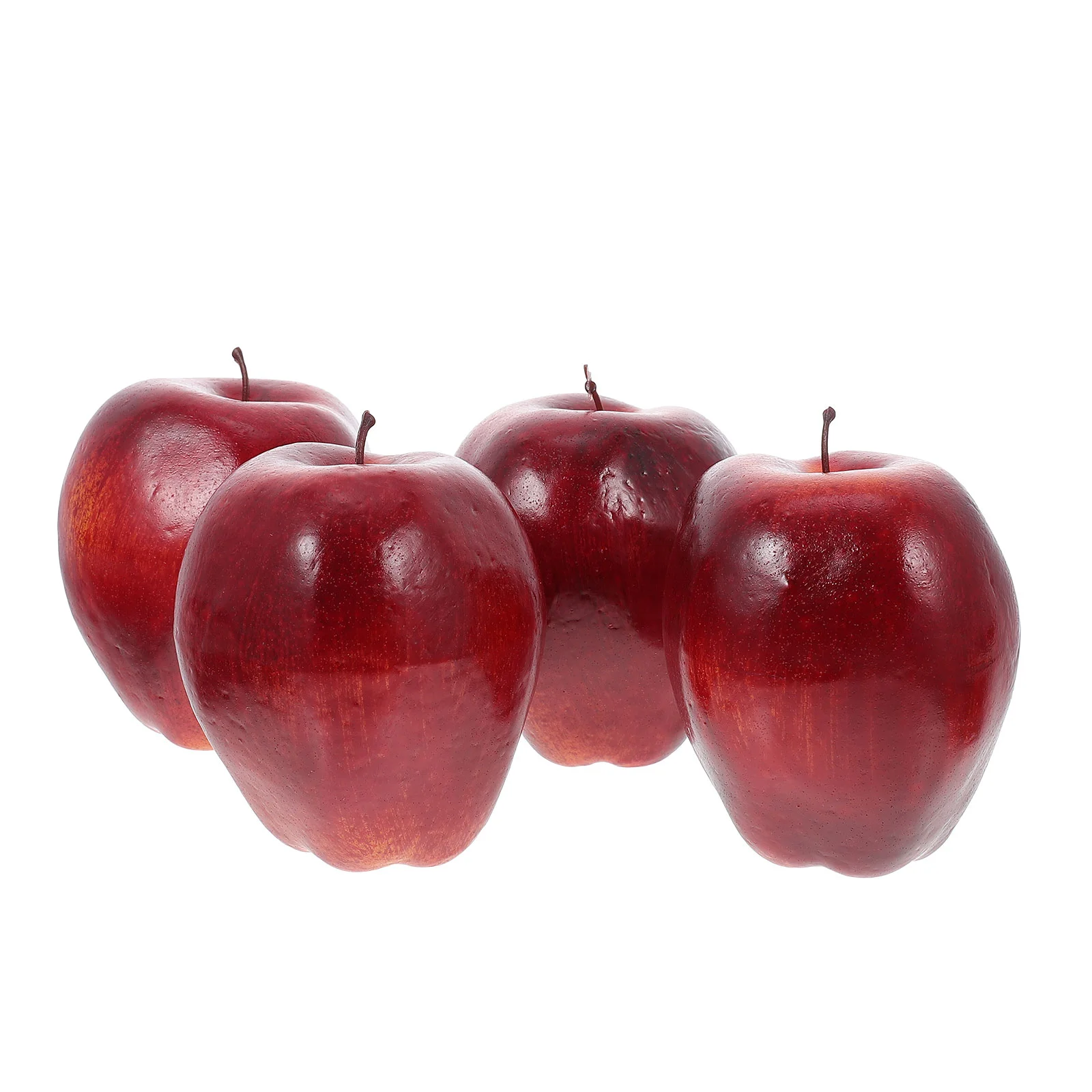 

Apples Fruit Fake Artificial Fruits Model Simulation Decor Lifelike Red Decorative Apple Decoration Props Toy Foodfaux Realistic