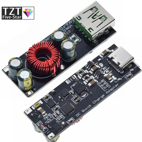 TZT Step Down Buck Boost Module адаптер для быстрой зарядки