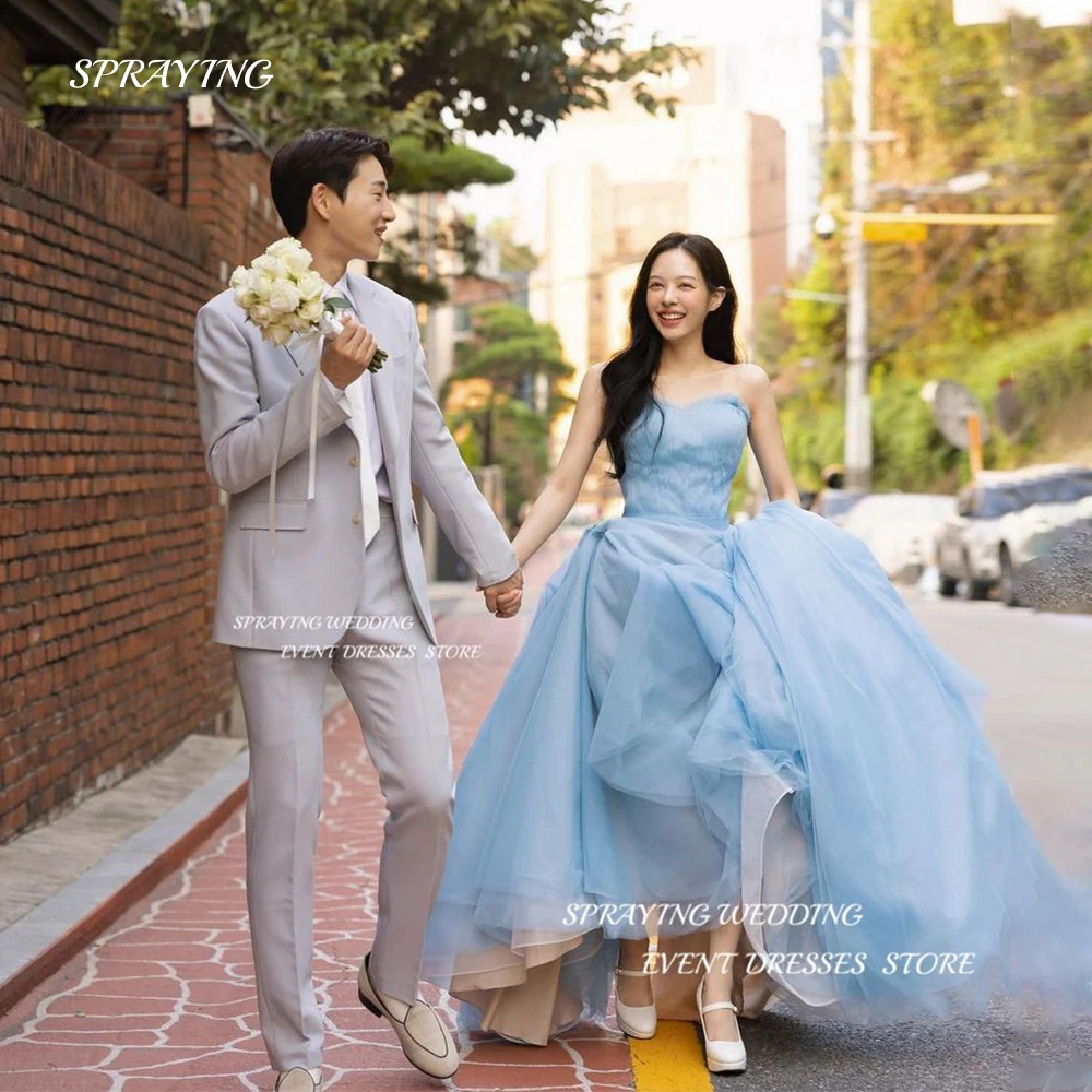 Специальная традиционная корейская одежда опрыскиванием свадебное платье с