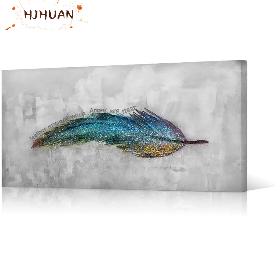 

Diamond embroidery colorful feathers full drill Square round Diamond painting diamond painting Cross Stitch Rhinestone mosaic