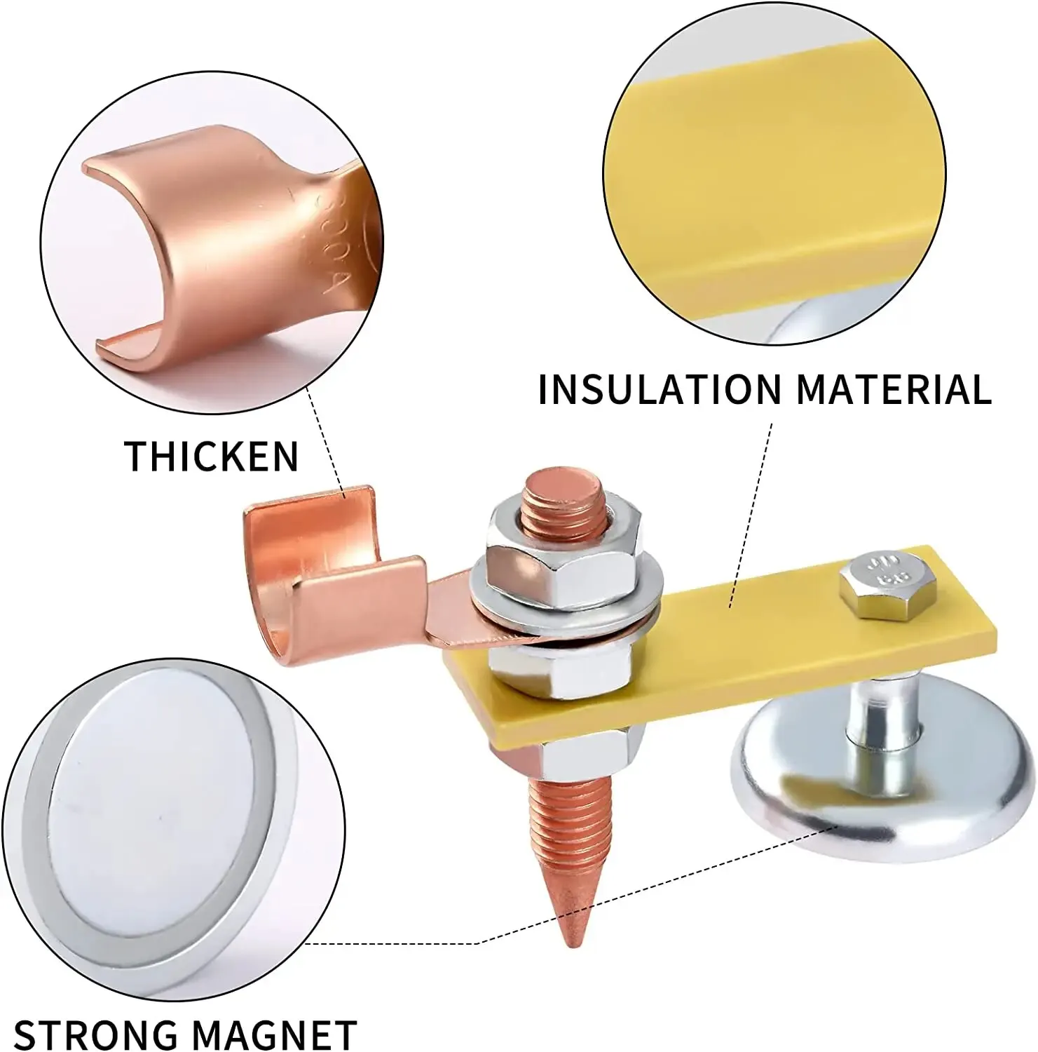Магнитная Сварочная Головка Сильный Зажим Для Поддержки Организма Большой