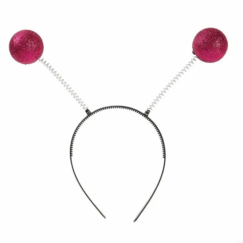 W0YA Женщины волос с блестящей антенной вечеринки по случаю дня рождения фотобудки