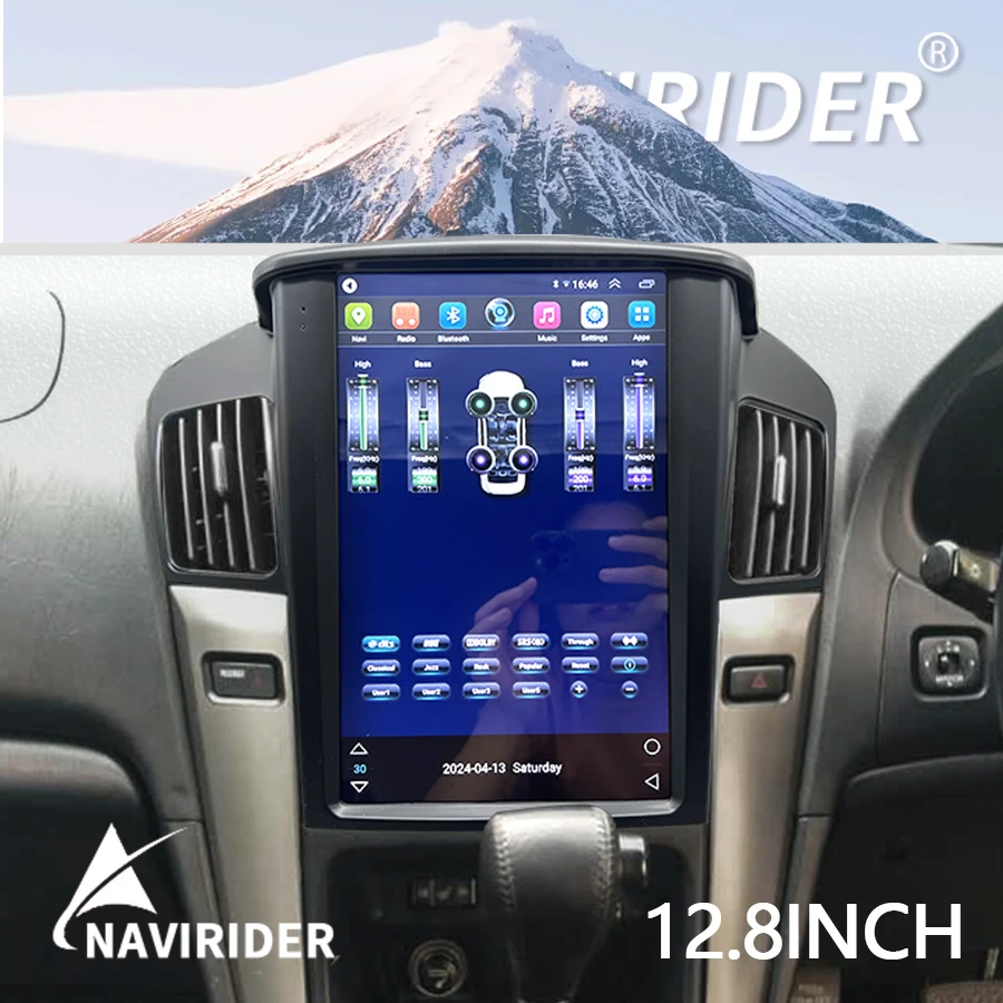 Автомагнитола 12 1 дюймов мультимедийный видеоплеер для Lexus RX300 RX330 Toyota Harrier 1998 1997-2003
