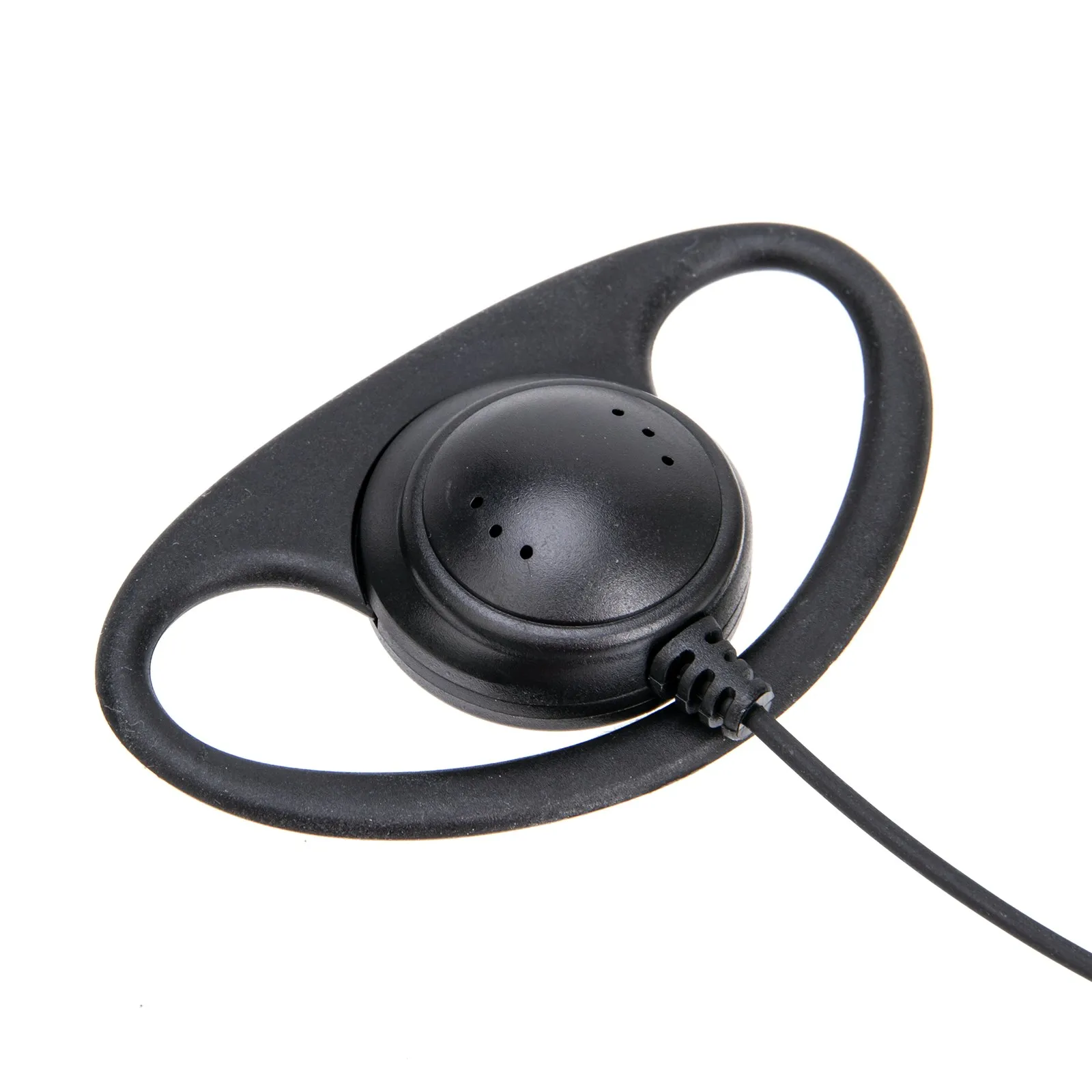 Фото Гарнитура PTT с микрофоном для SEPURA STP8000 STP8030 STP8035 STP8040 STP8080 — чистый звук, наушник типа D, крепление на воротник, пружинный кабель №3
