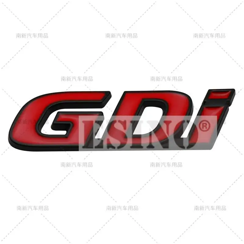 3D GDi багажник автомобиля из цинкового сплава, клейкий значок, эмблема, задний кузов, задняя дверь, клейкий значок для Hyundai Sonata IX35 Tucson Elantra