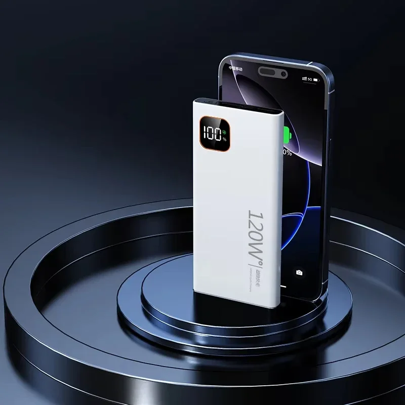 VIVO 120 Вт 200000 мАч Power Bank CCC Высокая емкость Быстрая зарядка Powerbank 3C Портативное внешнее зарядное устройство для Iphone Xiaomi (art.: 3920cff150acb) - 3920cff150acb