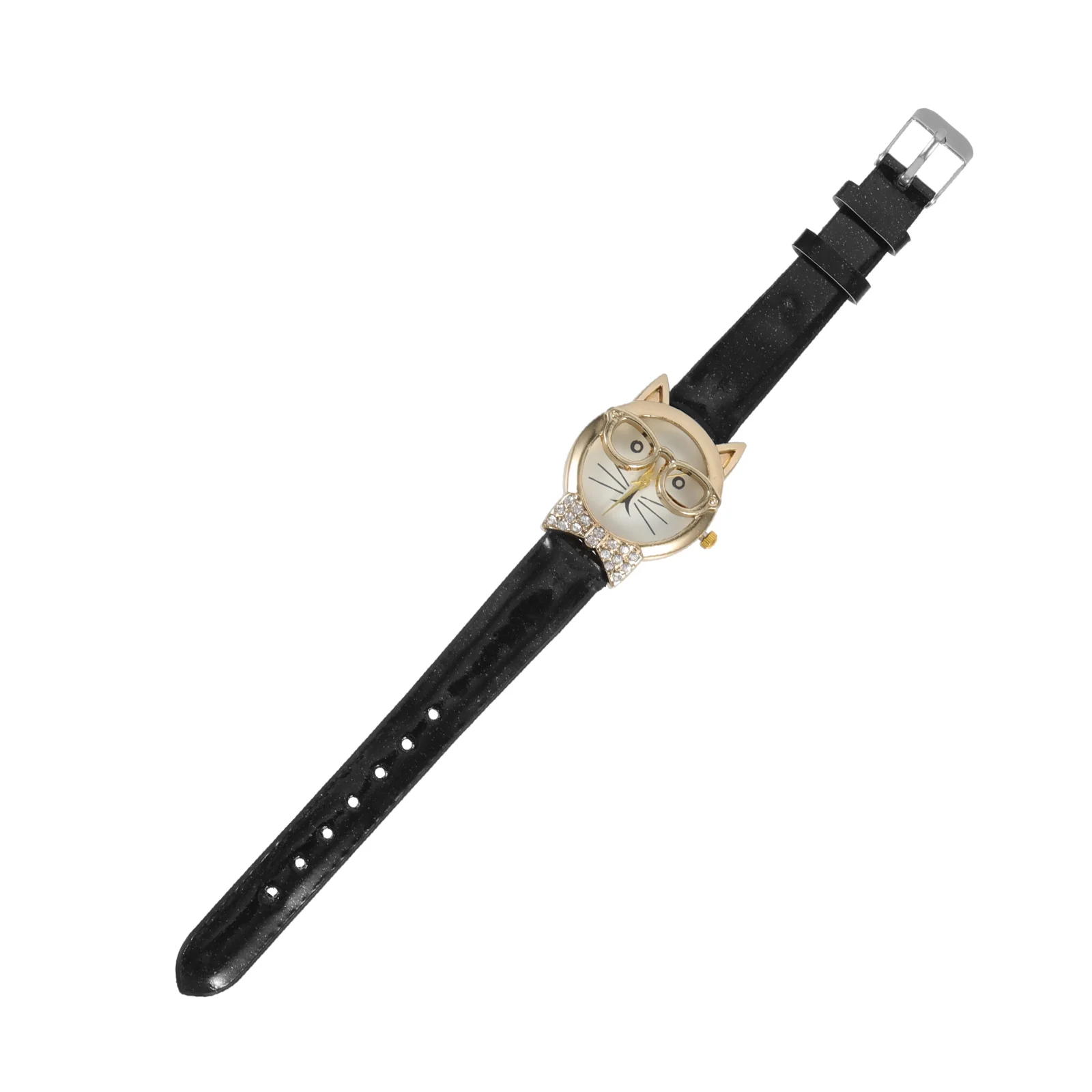 Наручные очки часы с изображением кота детский подарок наручные украшение