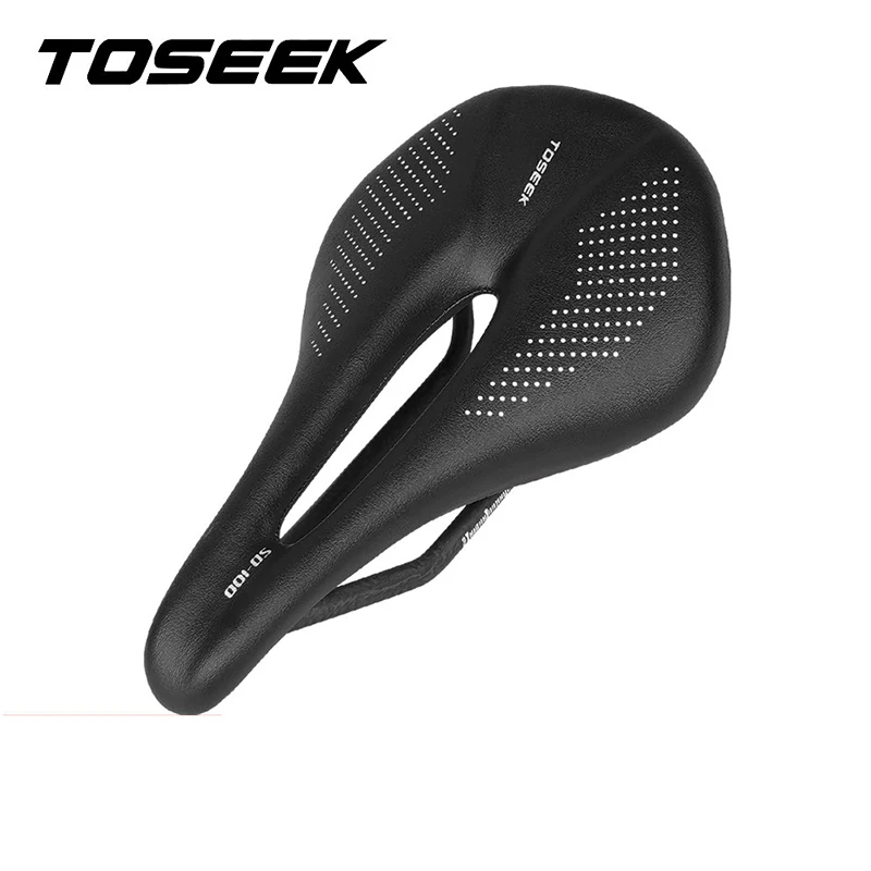 

Седло Велосипедное из углеродной кожи, 143/155 мм