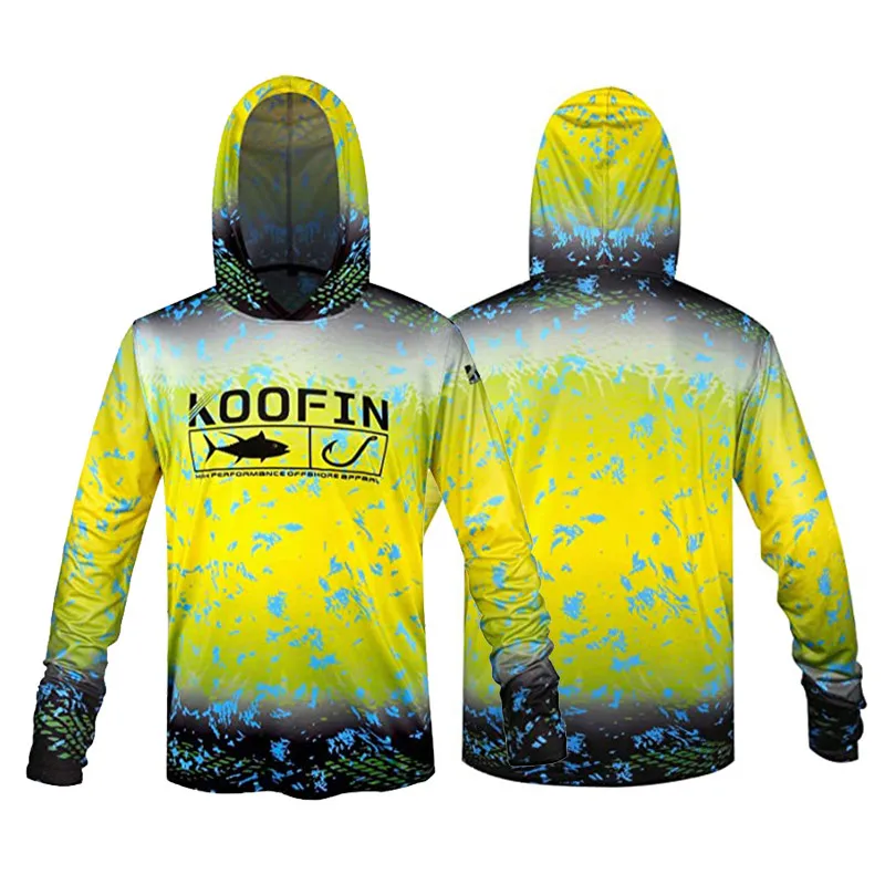 

2023 New i2023 New Men's Hoodie Fishing Shirts Long Sleeve Quick Dry Sweatshirt Summer Dresses Breathable Jersey UV Fishing Clot