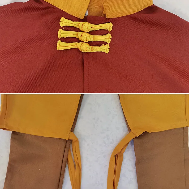 Костюм для косплея Aang 2023 издание Aar The Last Airbender ролевая игра Хэллоуина аниме Comic Con