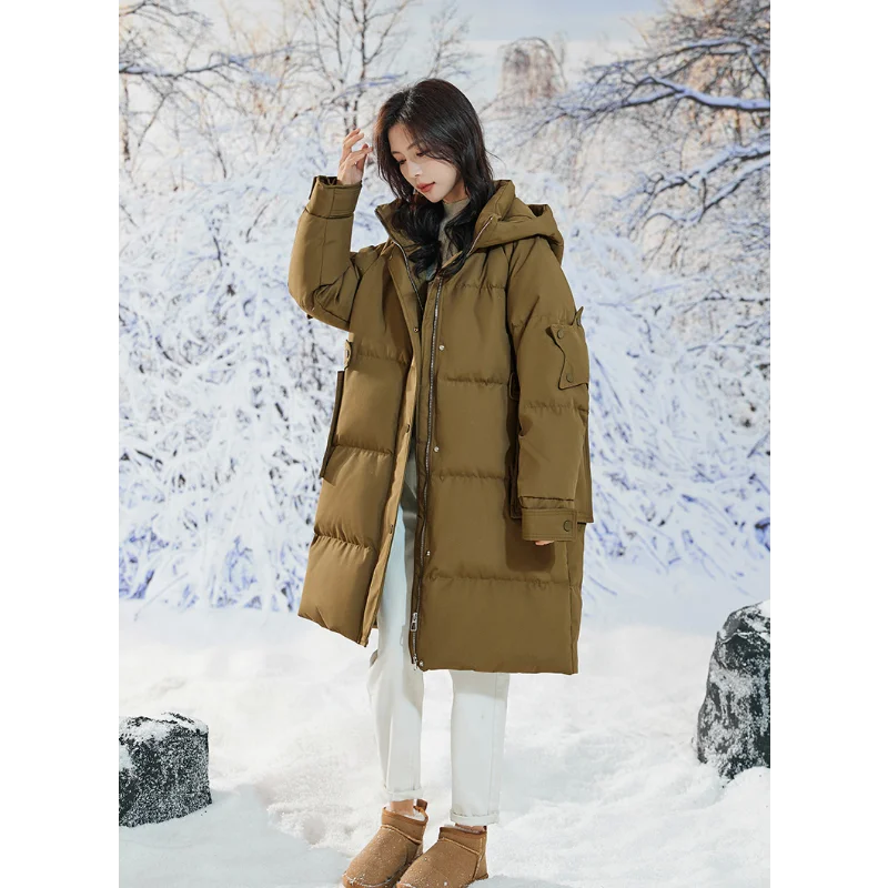 Рисунок 3 - 2023 зимние толстые пальто с капюшоном