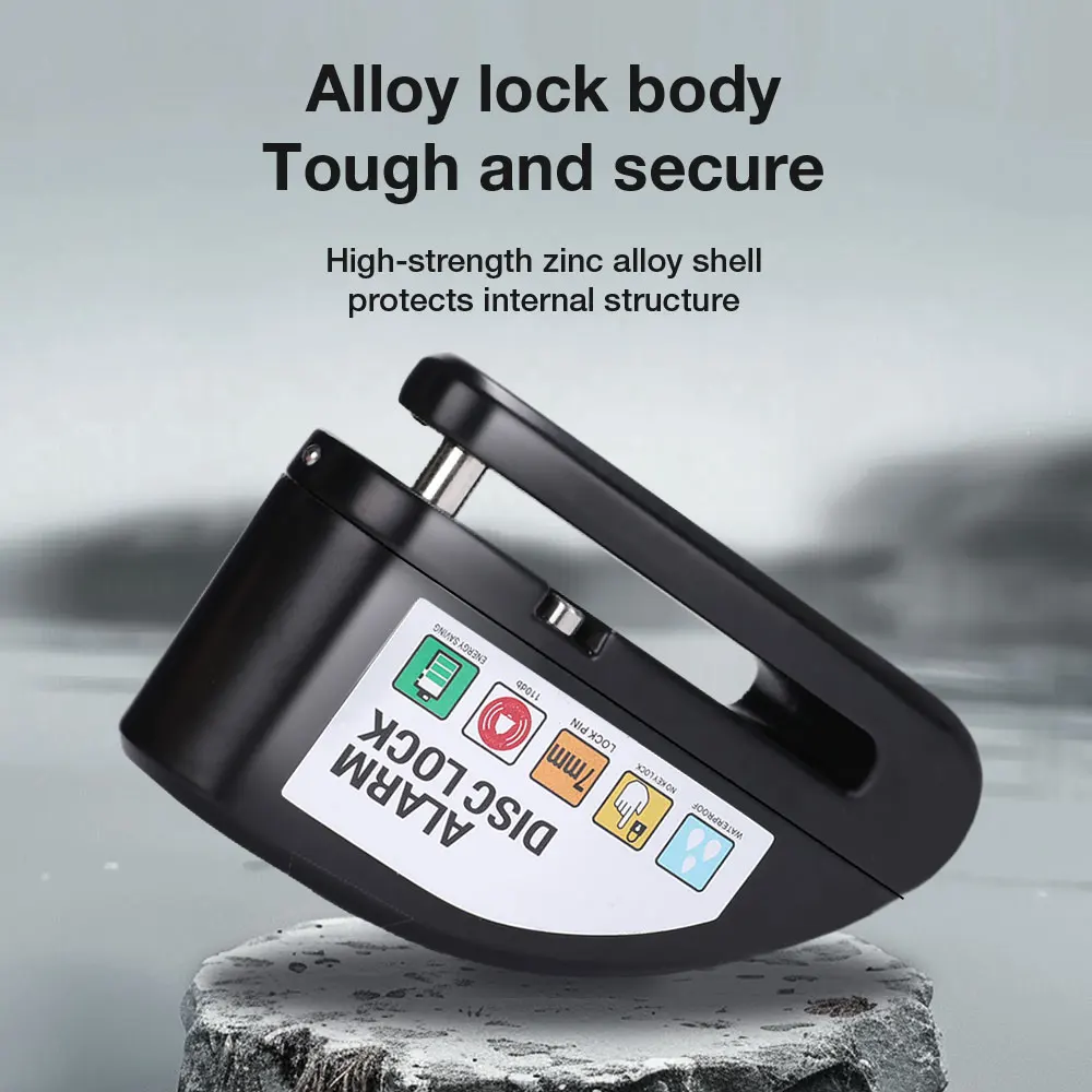 LAOTIE велосипедные колеса дисковые замки сигнализация и напоминание веревка для