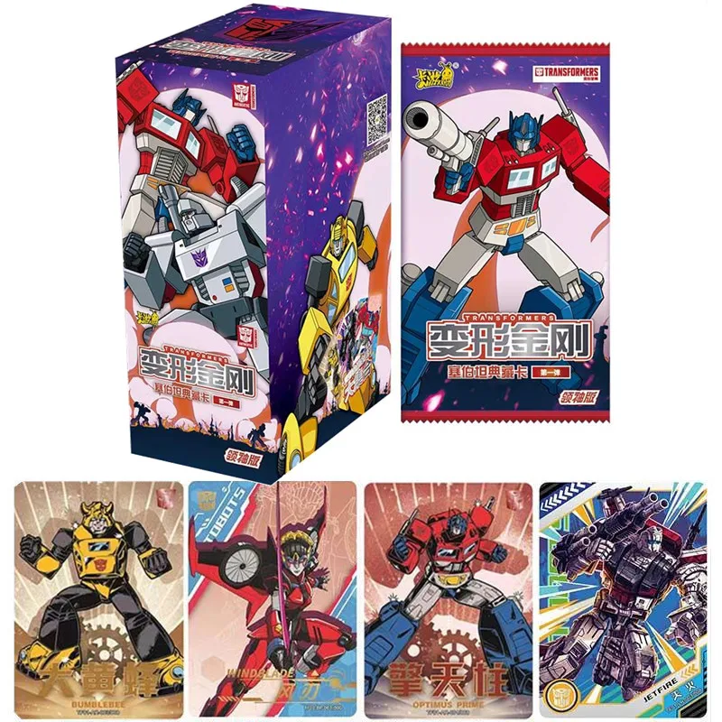 

New KAYOU Transformers Playing Card Battle Hero Card Collection Card Optimus Prime Orion Pax Trade Card Kid Toy