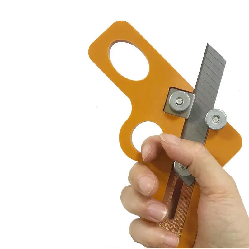 

Edge strip trimmer paint-free board woodworking hand-made head pvc strip gypsum board scraper