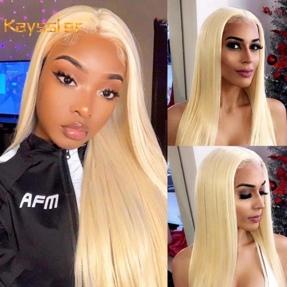 

Прямой синтетический парик на сетке длинный парик 613 блонд прямой парик на сетке предварительно выщипанная линия волос HD прозрачный для чер...