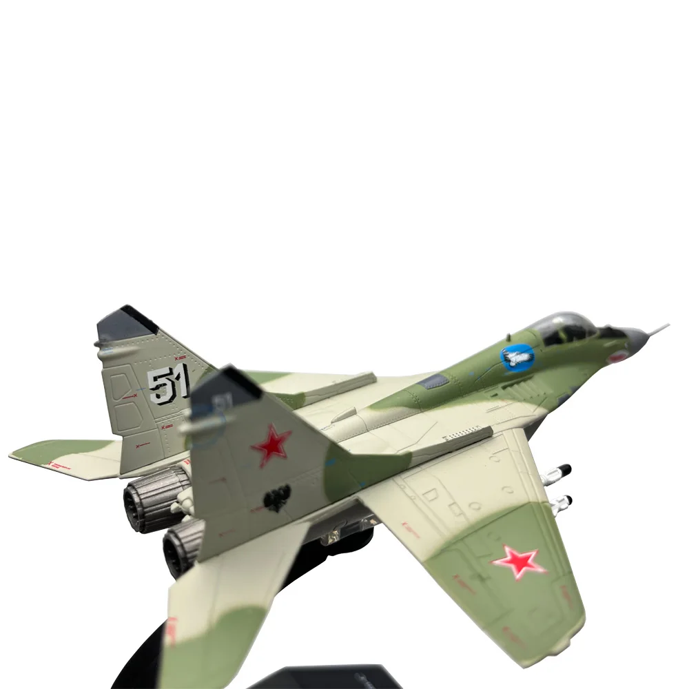 Модель российского боевого самолета MIG-29 Mig29 Fulcrum C Fighter, Коллекционная модель готового самолета из литая металла в сборе, подарок или игрушка, масштаб 1100 (art.: 3920c6aca38be) - 3920c6aca38be
