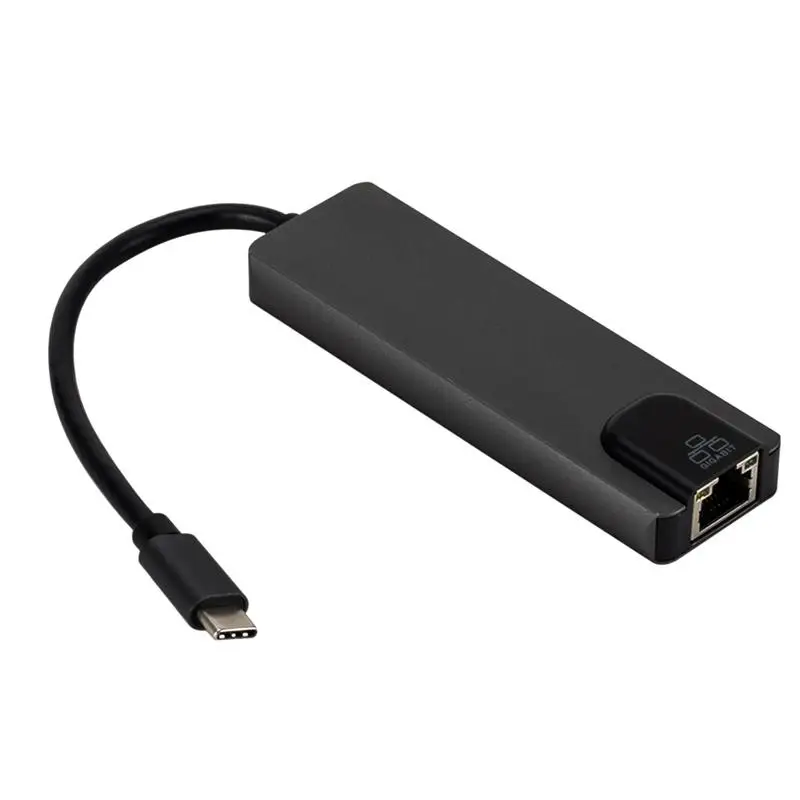 

USB-концентратор C, простой в использовании многофункциональная плата расширения с 5 портами s, многопортовый адаптер, порт поддержки, выход р...