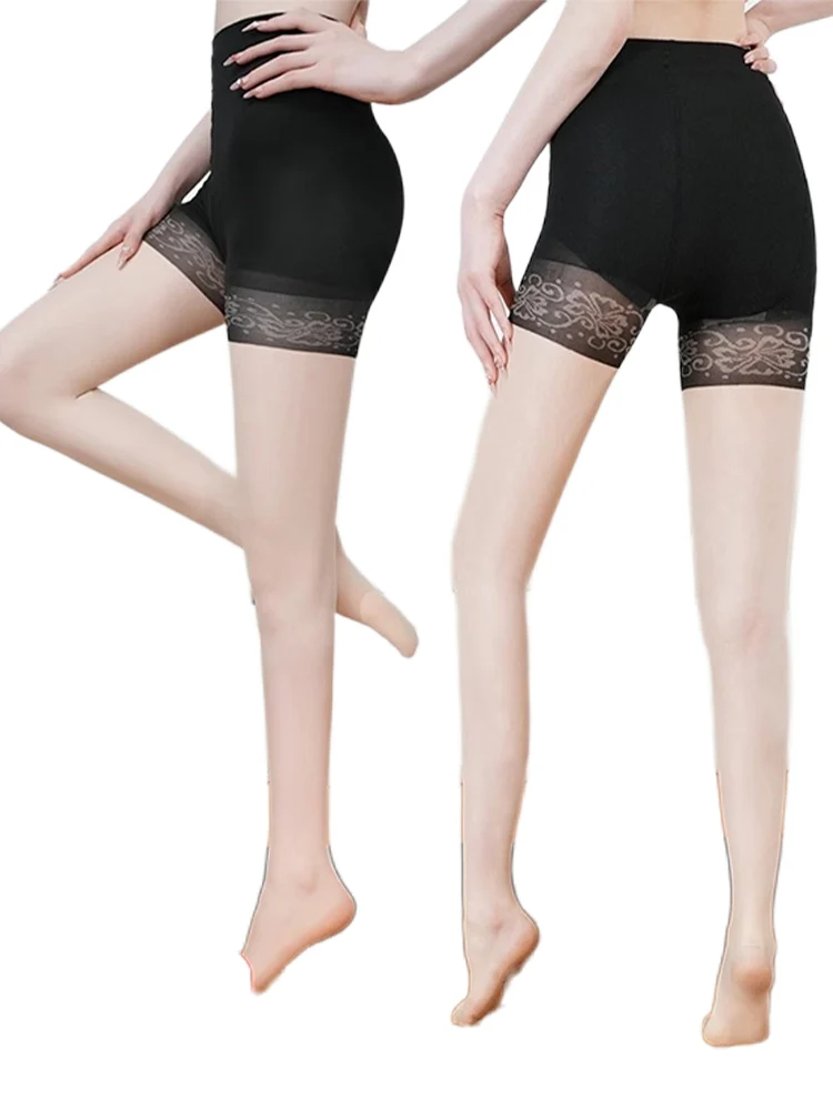 Безопасные шорты с подвязками против волка женские чулки тонкая прочная нить