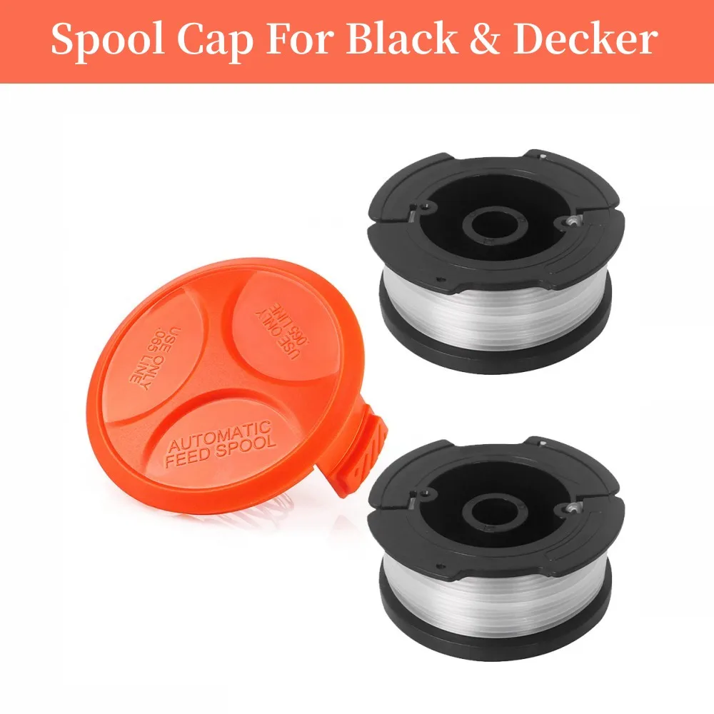 

Spool Cap For Black & Decker Power Plus String Trimmer Spool Cover Cap Line Cover Garden Replacement STC1820PC ST5530 STC1815