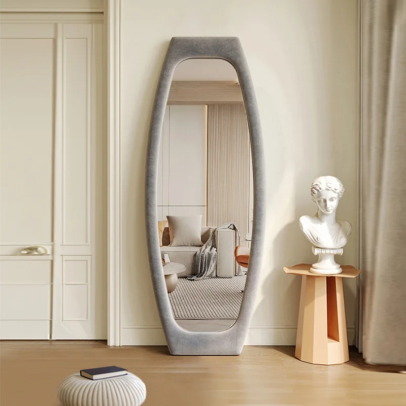 Нордический минимализм полный длинный зеркальный крем Ins стиль Hd зеркальное