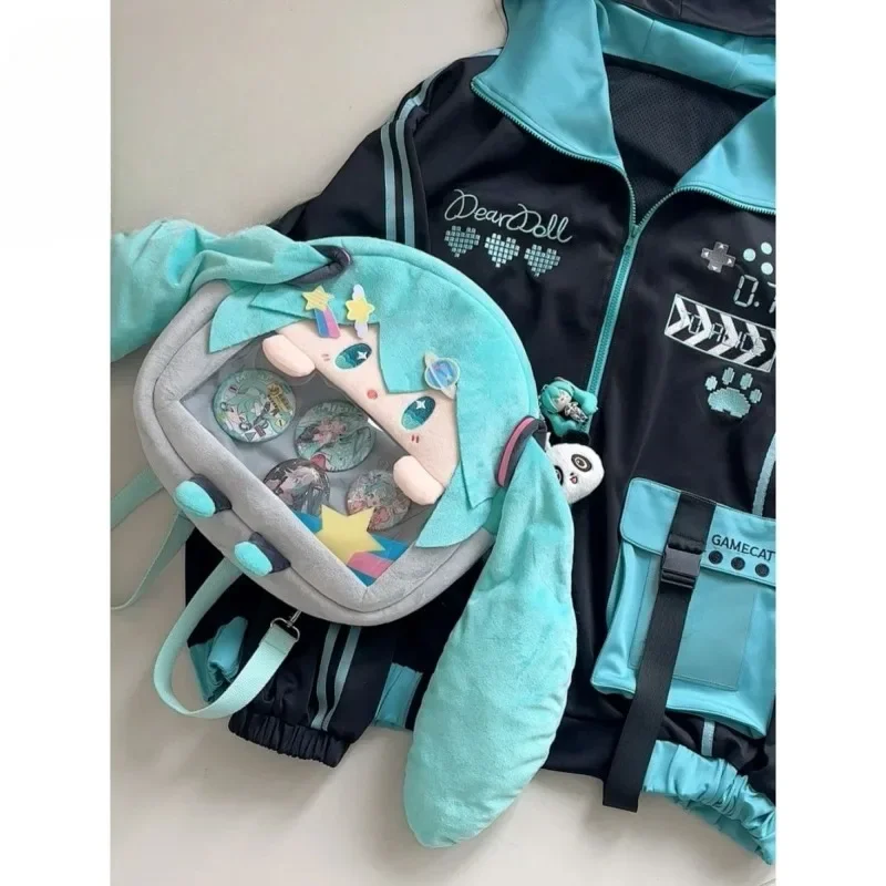 Хацунэ Мику Itabag анимационный периферийный милый мультяшный рюкзак большой
