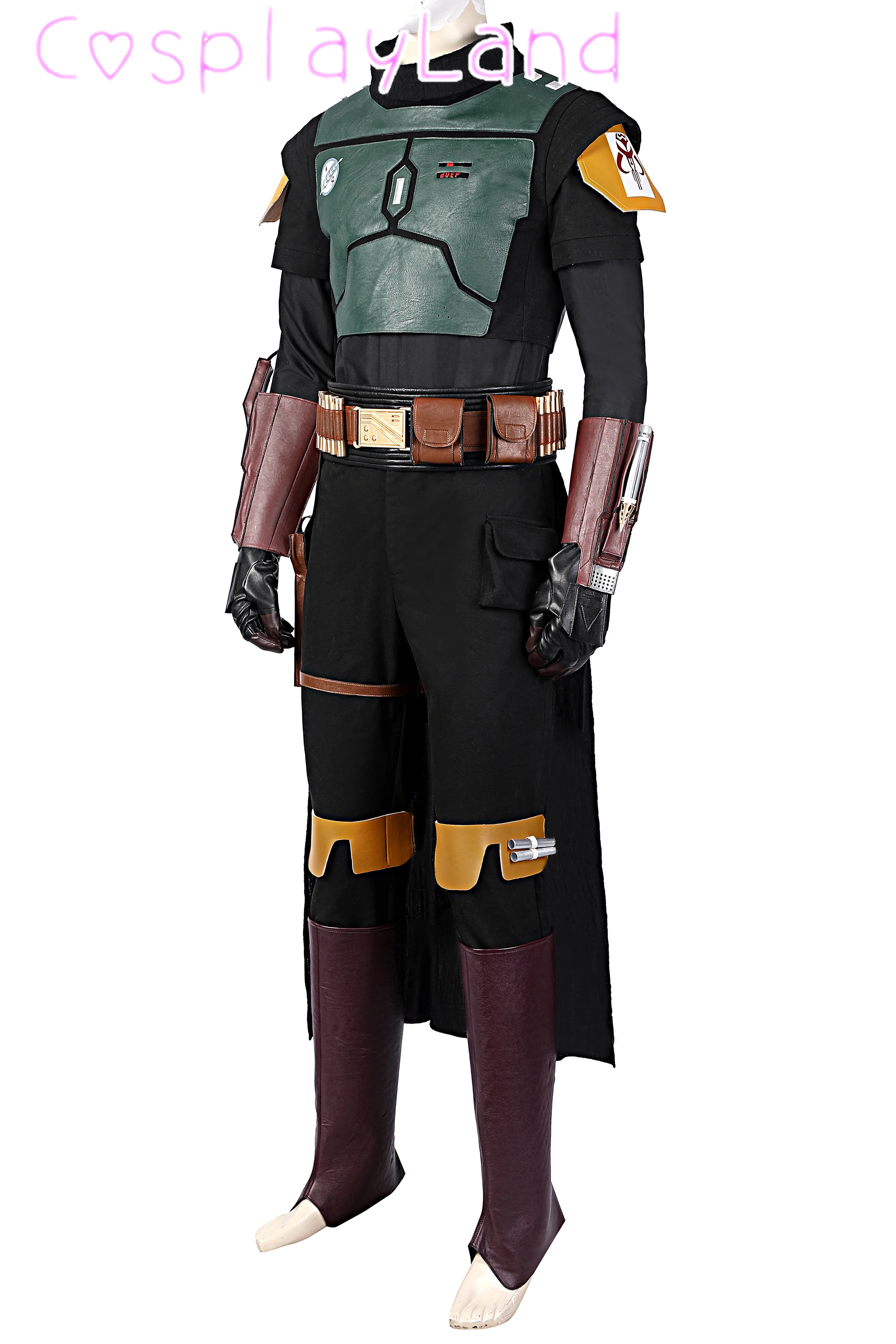 Костюм бобы Фетта для косплея на Хэллоуин карнавал костюм супергероя звезда