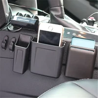automobile accessories car cell phone gap storage boxauto seat organizer crevice creative hanging holder for phone pocket automo