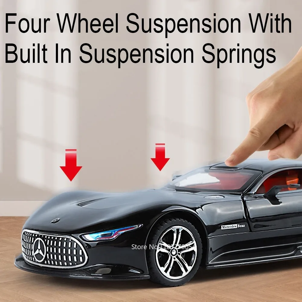 Модель автомобиля 1/24 VISION GT Игрушечная модель литая из сплава спортивные