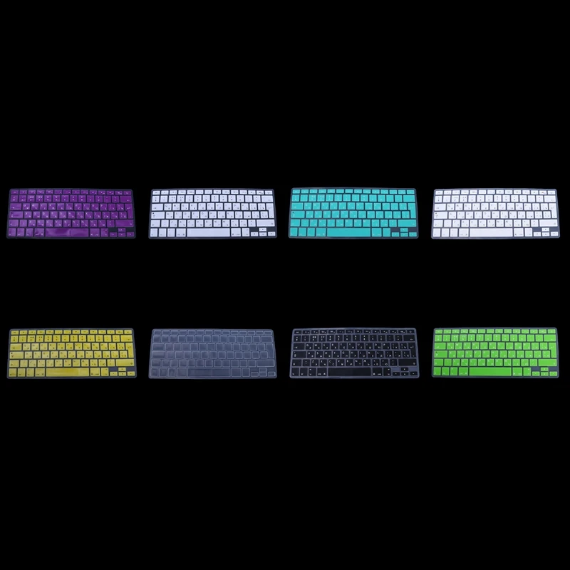 

Keyboard Silicone Skin Protector Cover For Macbooks Air 13 15 Keyboards EU P9JB
