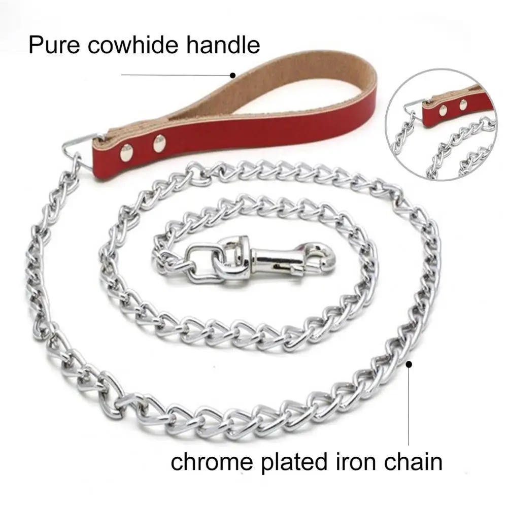

Pet Traction Rope Durable Universal Pet Training Leash Chain Long-lasting Dogs Chain