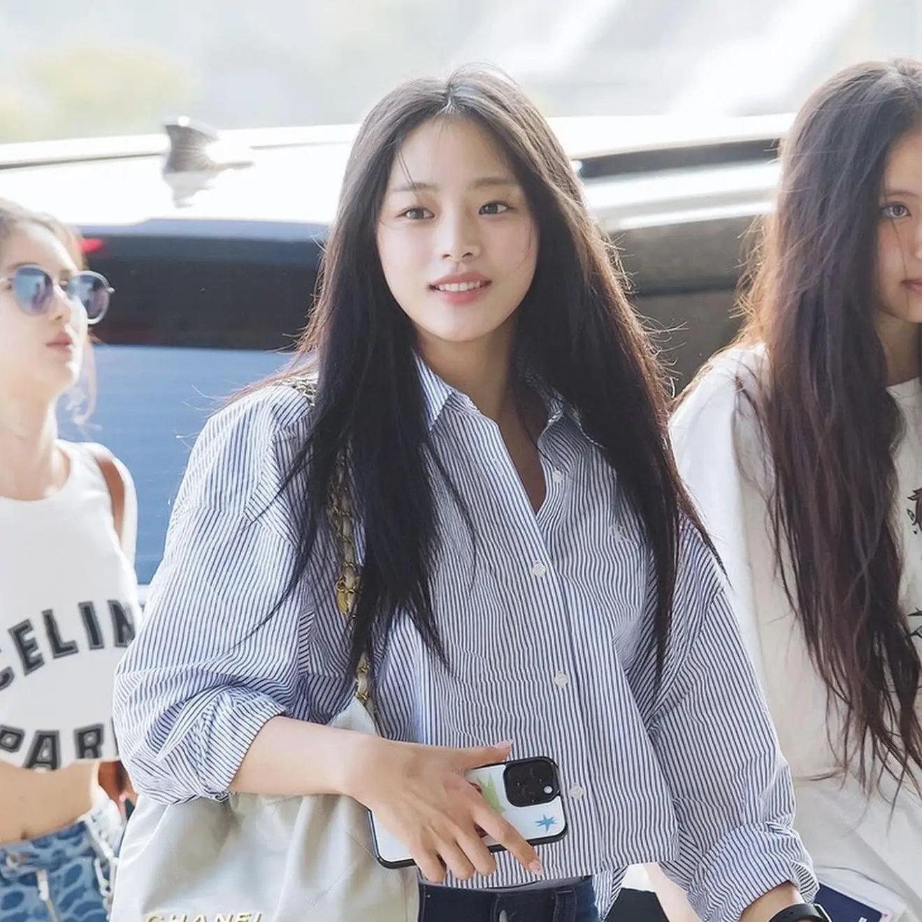 Sweetheart Strawberry Minji Same Design Подходит для iphone 16pro/15pro/13/12/11 Чехол телефона Apple Защитный