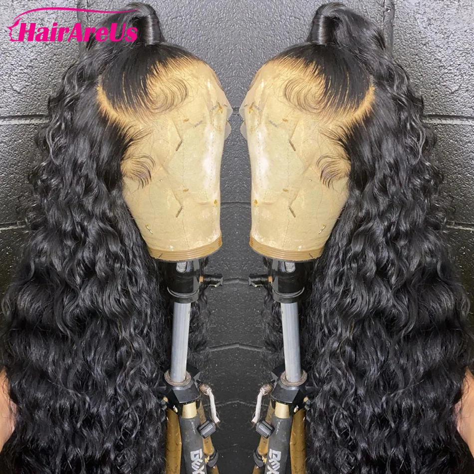 Парик женский из натуральных волос с прозрачной кружевной передней частью 13x 4 |