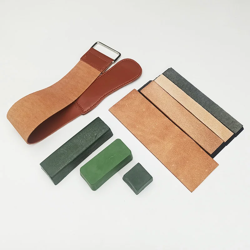 

knife polishing sharpener sharpening stone Leather Honing Strop Compound Grinding Knife Paste Polishing paste Sharpening tool