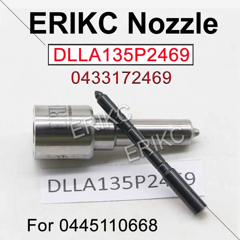 

DLLA135P2469 Fuel Injection Sprayer Atomizer DLLA 135 P 2469 Diesel Injector Nozzle Tip 0433172469 for Bosch 0445110668 Vehicle