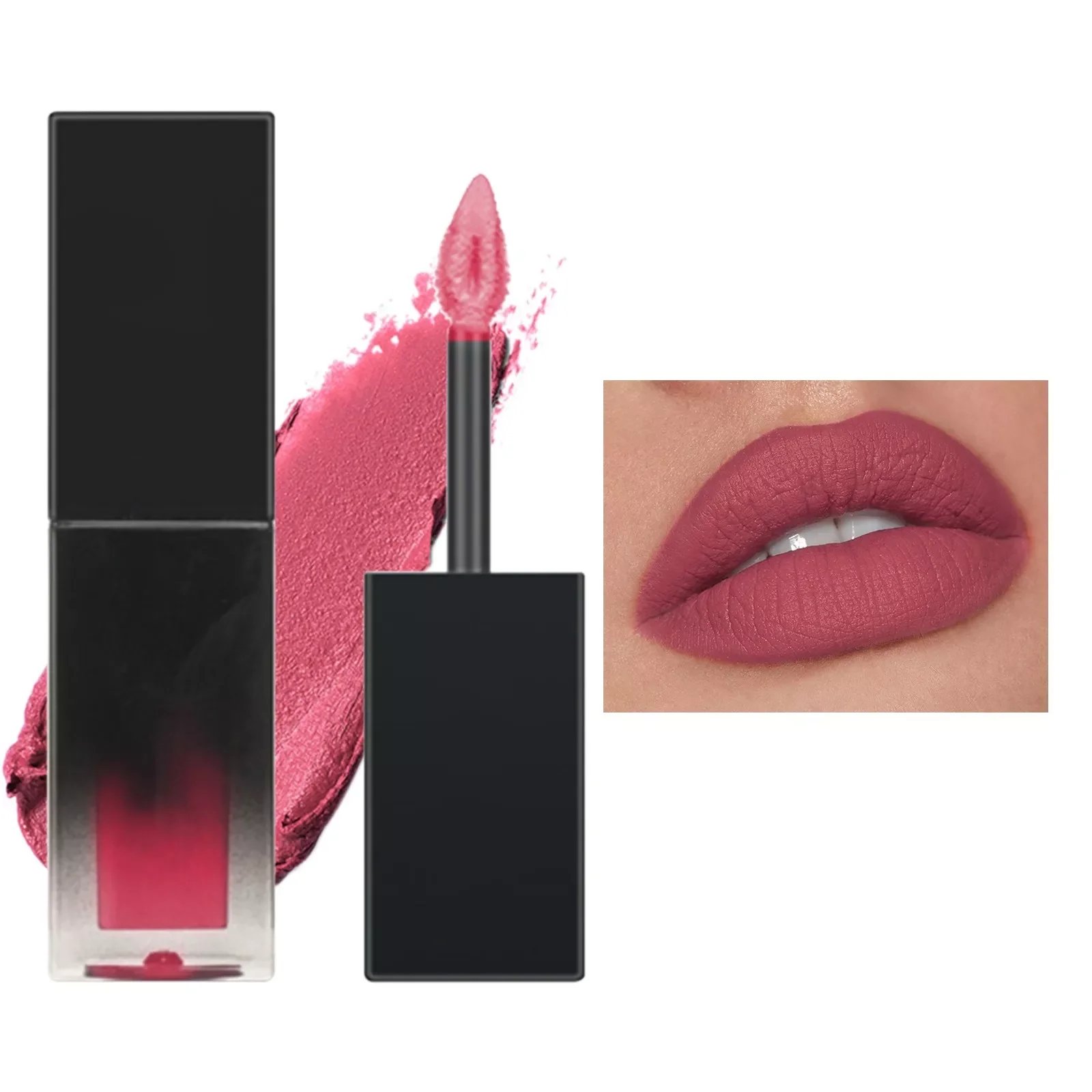 

NEW2023 Velvet Mist Lip Glaze Lip Gloss Lipstick Makeup Classic Waterproof Long Lasting Silky Color Full Lip Put Put Set Coral L