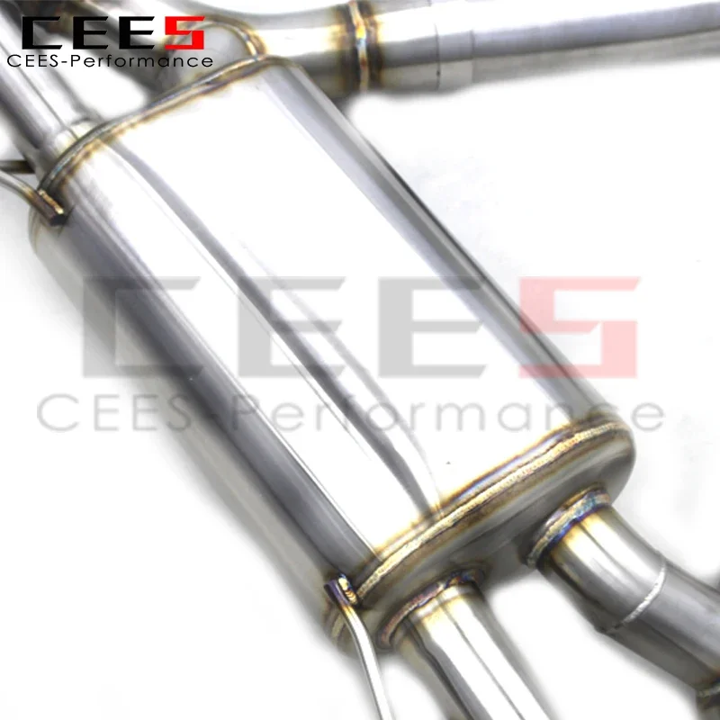 CEES Performance Титановые выхлопные системы Catback для BMW M340/M340i G20 3.0T 2019-2023 гоночный