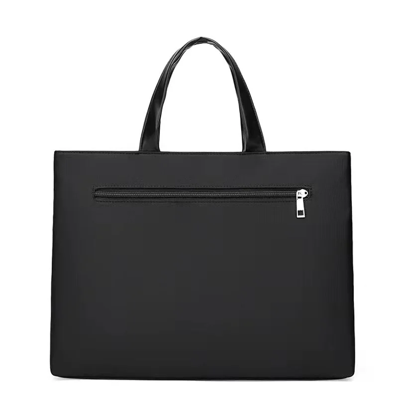 6*38*29 cm Navy Black Office Bag Briefcase Handbag